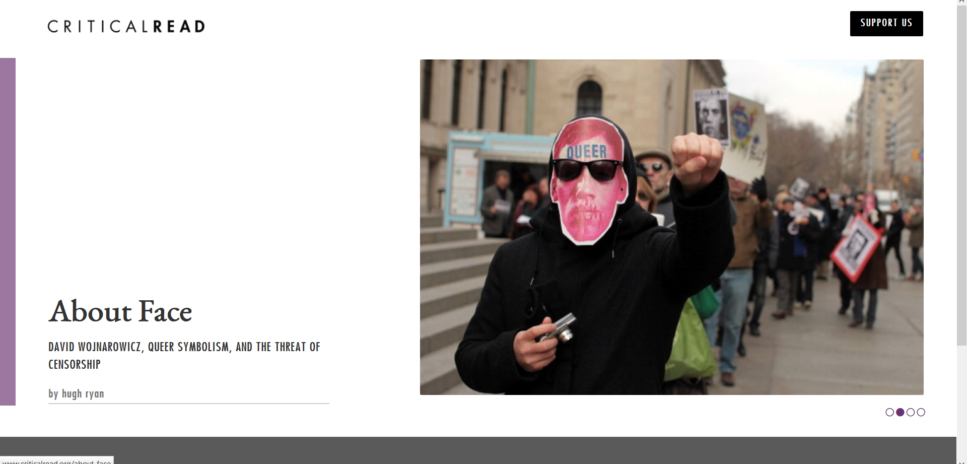 About Face: Queer Symbolism and Censorship